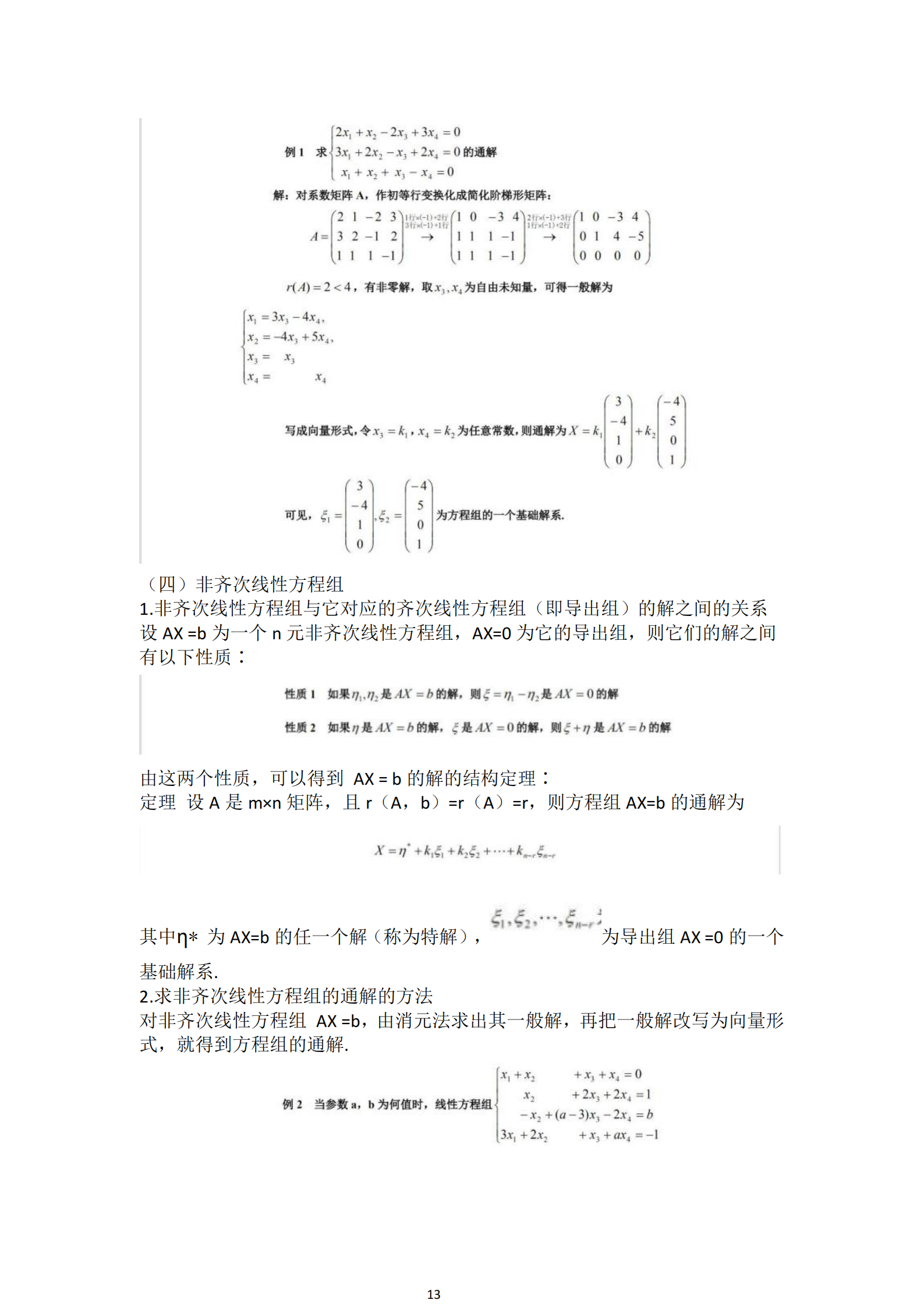 福建自考04184線(xiàn)性代數(經(jīng)管類(lèi))知識點(diǎn)押題資料