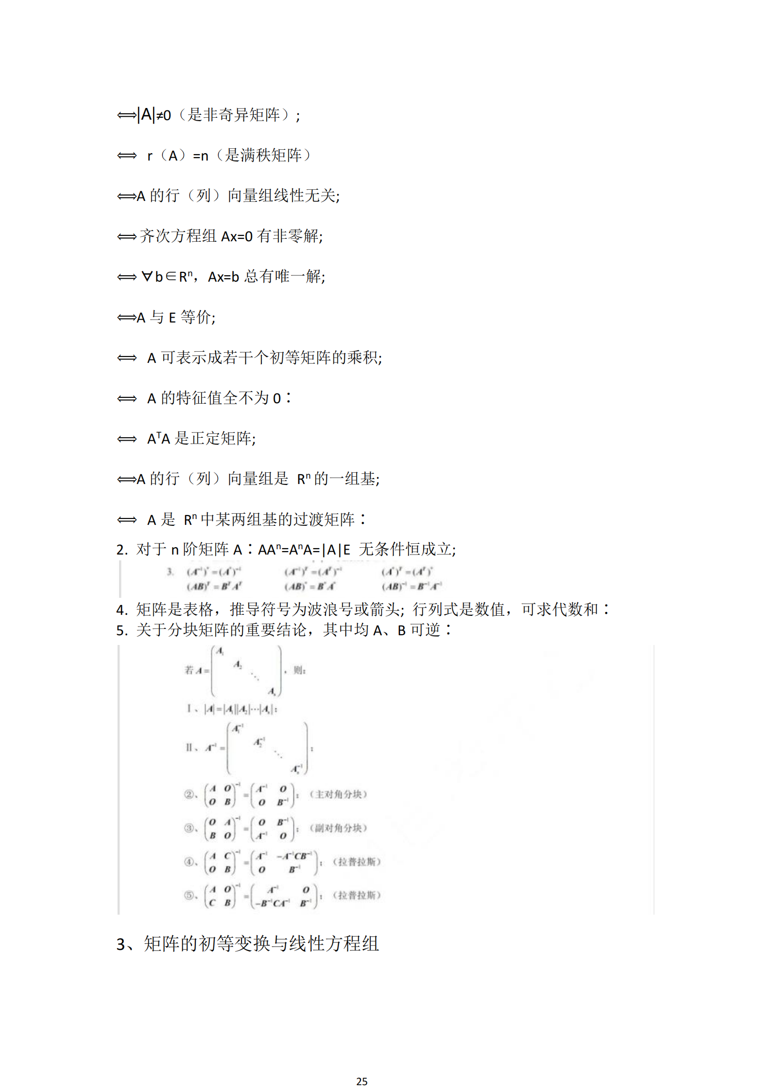 福建自考04184線(xiàn)性代數(經(jīng)管類(lèi))知識點(diǎn)押題資料